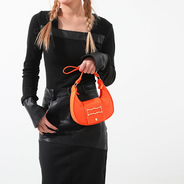 Axelväska Underarmsväska ORANGE Orange