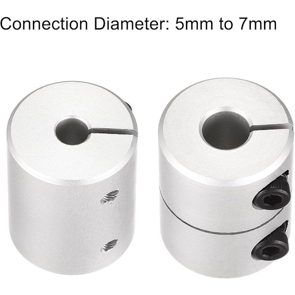 2 stk Joint Motor Connector Clamp-On koblinger 8MM X 4MM 8MM X 8mm x 4mm