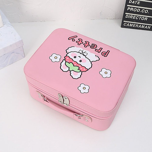 Makeup Box Matkakosmetiikkalaukku VALKOINEN WHITE