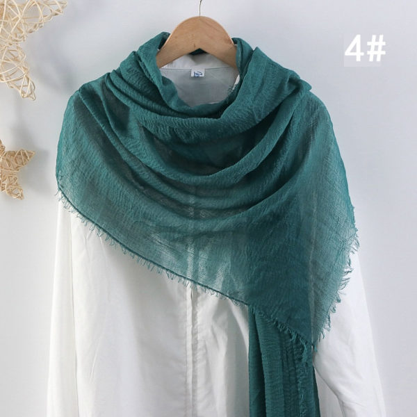 Shawl Wrap Headscarf Muslim Hijab Huivit VIHREÄ Green