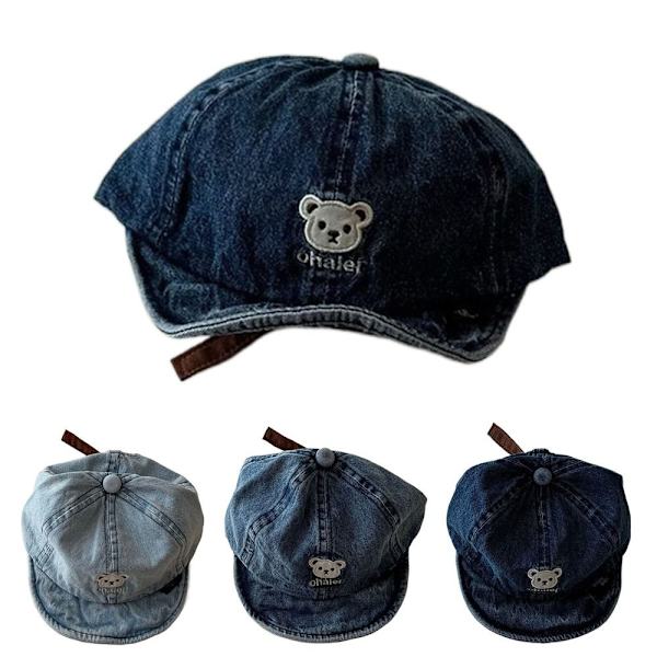 Barn Baseball Caps Baby Peaked Caps LYS BLÅ light blue