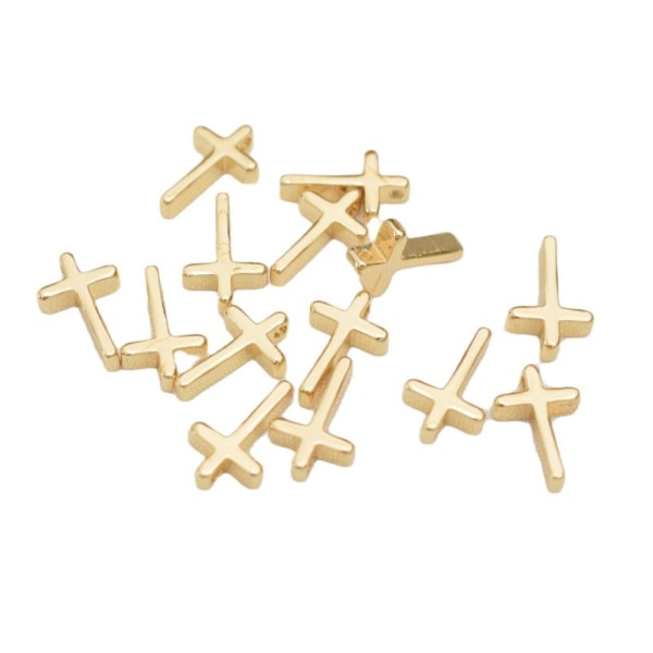 Cross Charms Gold Messing Cross Charms Crosses Faith Charms