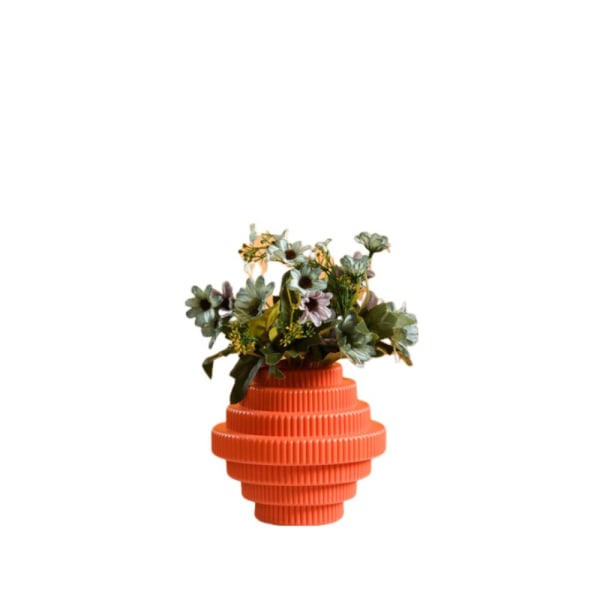 Blomstervase Urtepotte ORANGE Orange