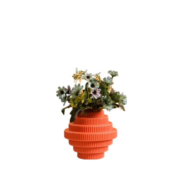 Blomvas Blomkruka ORANGE Orange