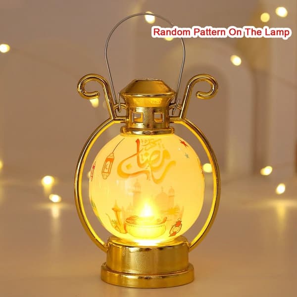Eid Mubarak Ramadan LED-lamppu LED-lyhty VALO 7 VALO 7