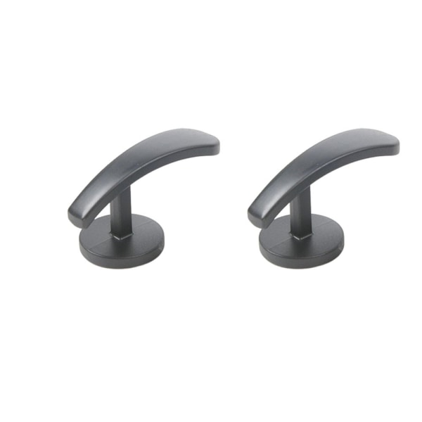2 kpl Verhokiinnitetyt metallikoukut SILVER Silver