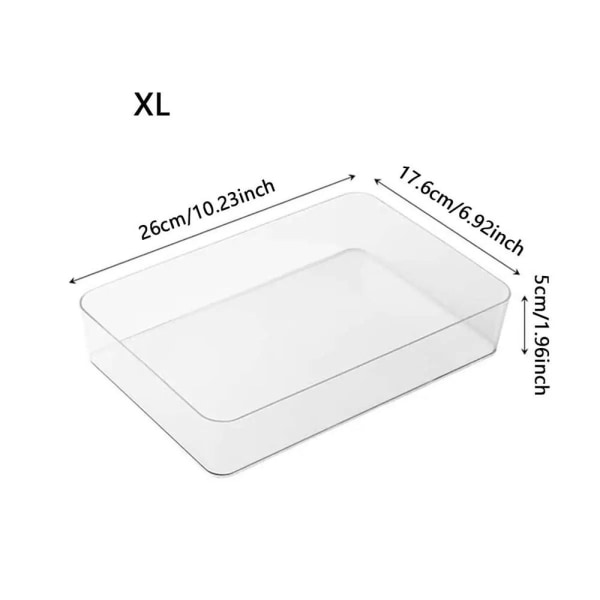 1 Stk Skrivebord Opbevaring Organizer Makeup Organizer Box XL XL XL