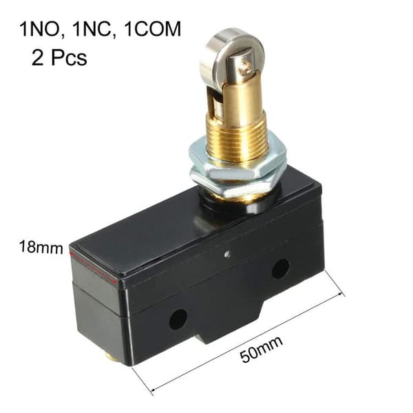 2 stk. Skrue Terminal Micro Endestop Rejse Endestop Micro Switch