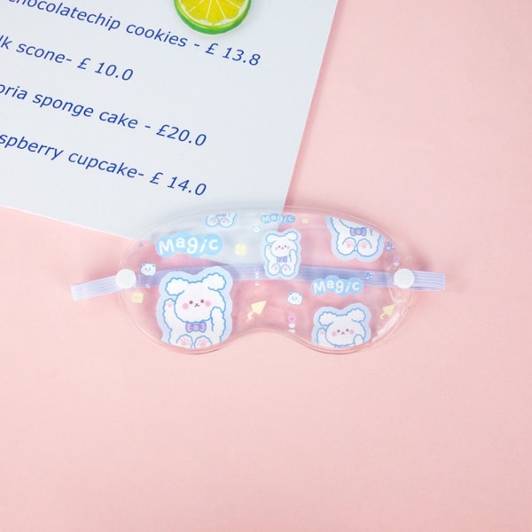 Ice Eye Mask Blindfold BLÅ LILLE KANIN BLÅ LILLE KANIN blue little bunny