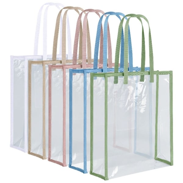 Pussipussi Läpinäkyvä arkistolaukku VÄRI 5 VÄRI 5 Color 5