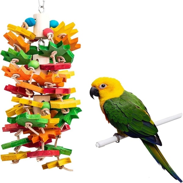 Papegøjelegetøj Legetøj til fugletyggetøj