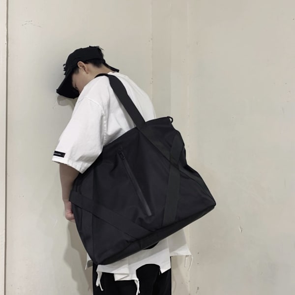 Skole tasker til kvinder, mode damer designer håndtaske Black