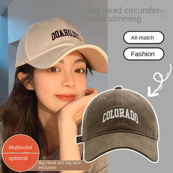 Baseball-lippis Aurinkohattu HARMAA Grey