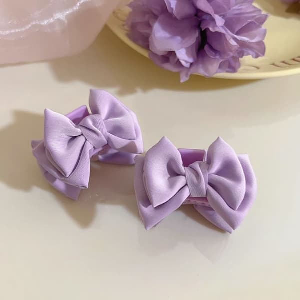 2 st hårklämmor hårklämmor LILA purple