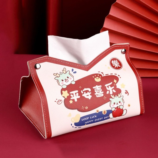 Papir Tissue Box Bordservietpumpning 5 5 5