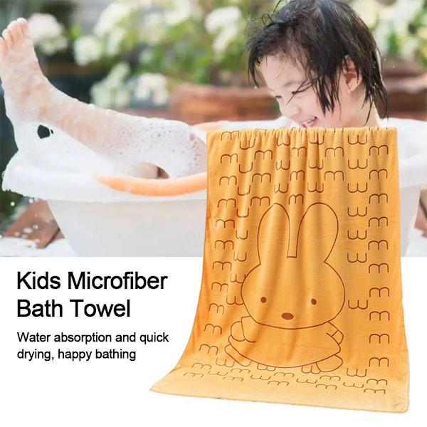 Mikrofiber Badehåndklæde Dame Badekåbe Håndklæde BEIGE beige