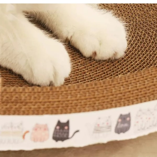 Cat Scratcher slipande kloleksaker INOM 3KGROUND RUND Within 3KGRound