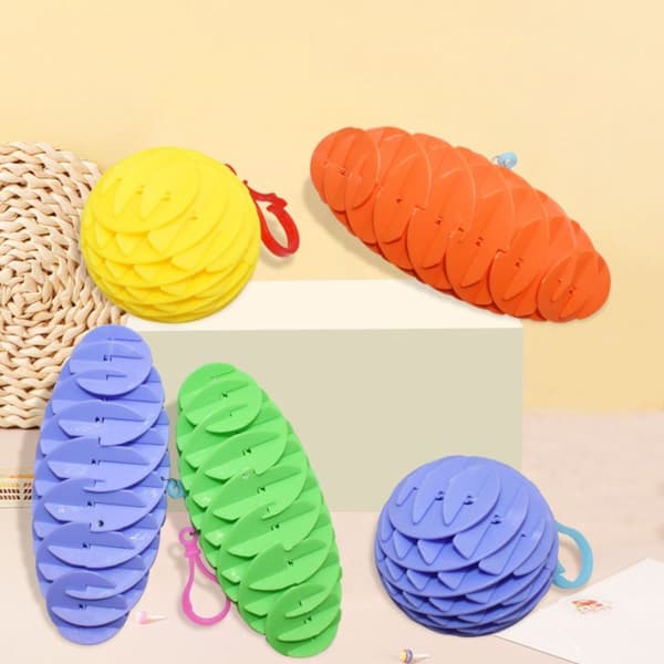 Orm Stor Fidget Legetøj Stresslindrende Transformerende Orm Legetøj Random Color