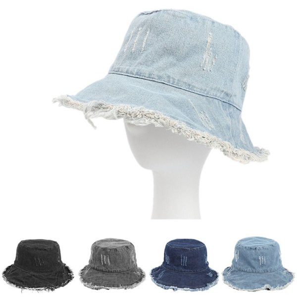 Bomuldsbøttehatte Dame Sommerhat 4 4 4