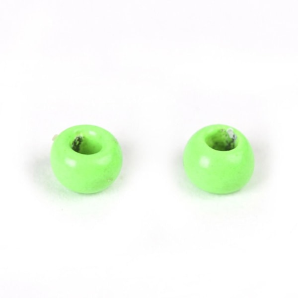 Tungsten Beads Fluebindingsmateriale 3,3MMFLUO GRØN FLUO GRØN 3.3mmFluo Green
