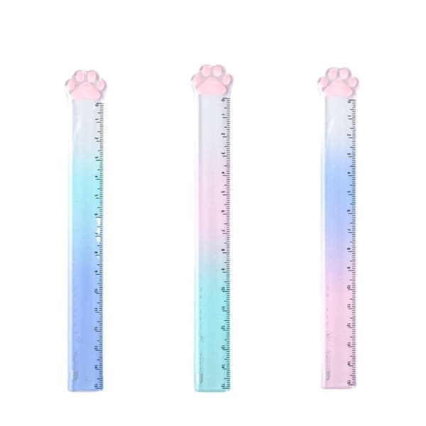 Rak Linjal Ritverktyg Color Random 1Pcs