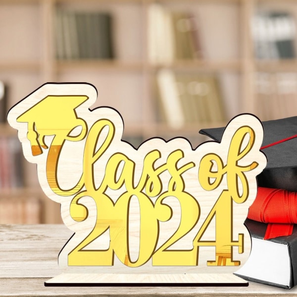 Studentfest Layout Rekvisita Firande Festprydnad SVART black