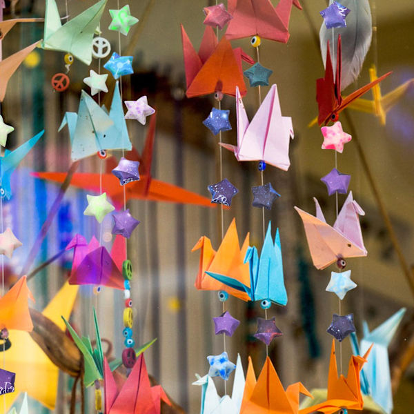 4 Pack Origami Star Paper Luminous Origami Paper Strips Lucky 4 Pack-1830 Sheets