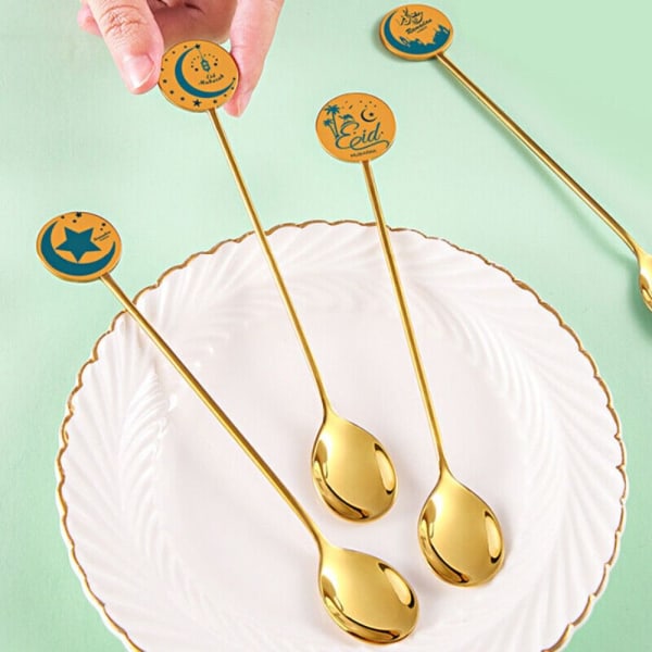 Star Moon Ske Gaffel Sæt Dessert Kage Ske FORK-3 FORK-3 fork-3