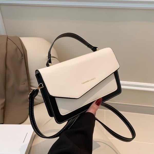 Axelväska Messenger Bag VIT White