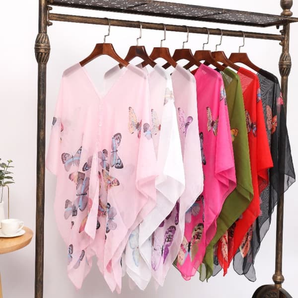 Silkkinen huivi nenäliina 2 2 2