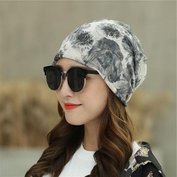 Turbanhatt for kvinner tynn genserhette 03 03 03