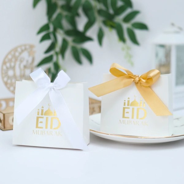 10 st Godisaskar Presentförpackning VIT-3 VIT-3 White-3