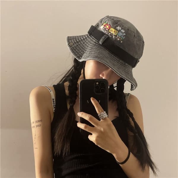 Cowboy-hattu Naisten lippis HARMAA Grey