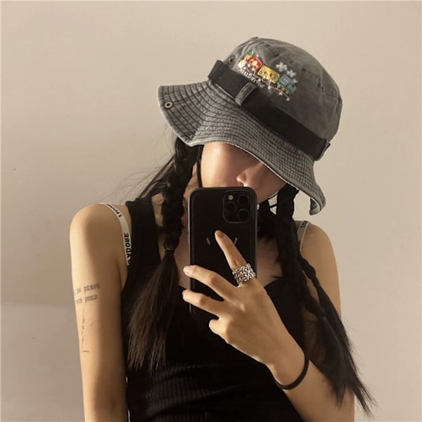 Cowboyhatt Cap GRÅ Grey