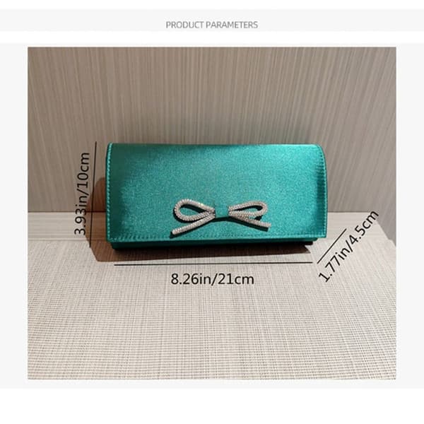Silke Aften Tasker Clutch Taske BRUN brown