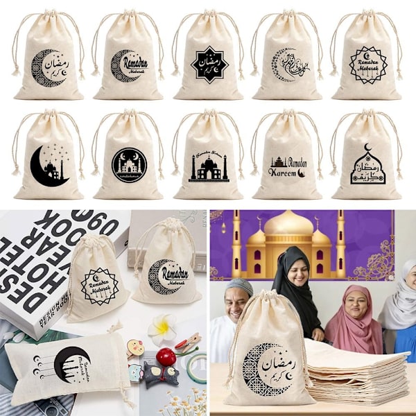 Eid Mubarak-påse Eid Al-Fitr Presentask 7 7