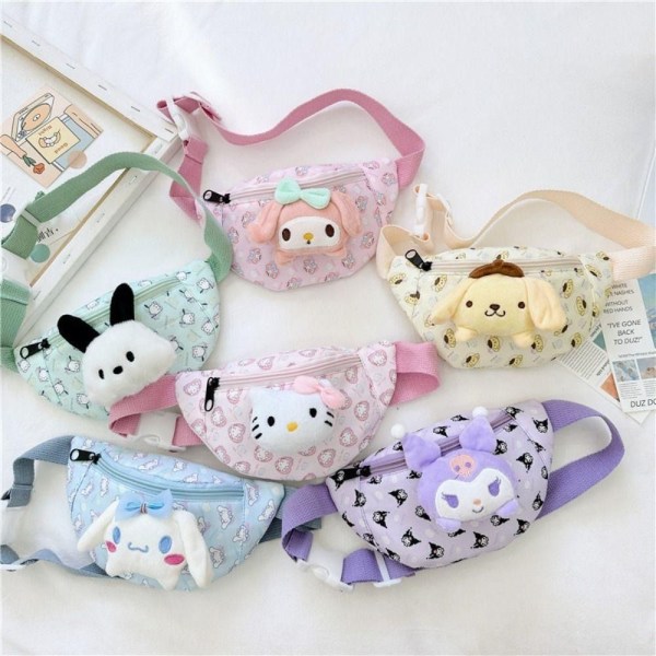 Kuromi Plys skuldertaske My Melody Plys taske 03 03 03