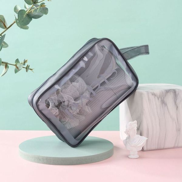 Kosmetiktaske Makeuptaske GRÅ Gray