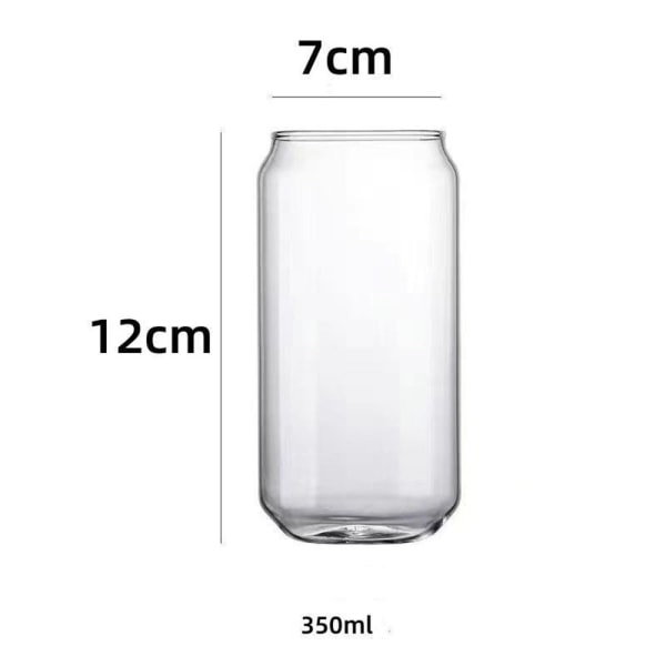 350ml/550ml Cola Cold Drink Water Cup Mælkeglas Cup 350ML 350ML