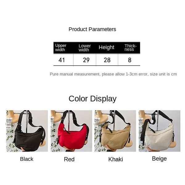 Sling Axelväskor Messenger Väska SVART black