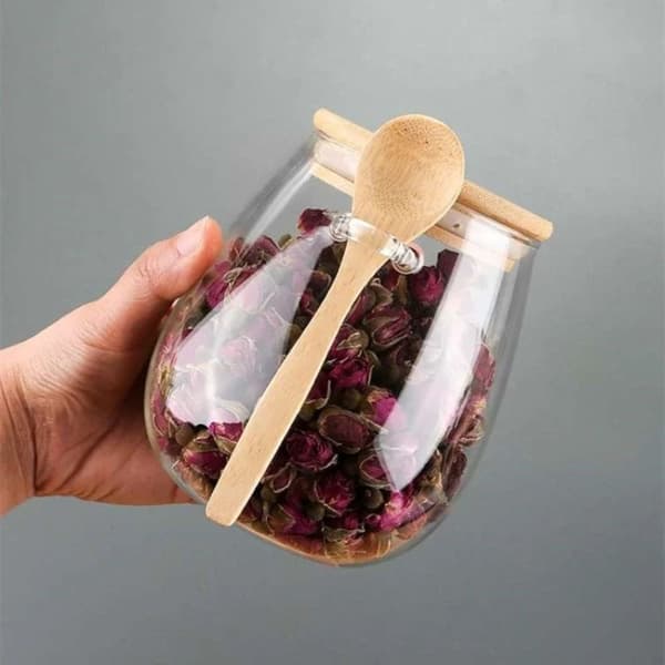 Matbeholdere Glasskrukke 1000ML 1000ML 1000ml