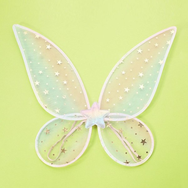 Fairy Wings -pukeutuvat siivet MONIVÄRI PERHOSEN PERHONE multicolor butterfly-butterfly
