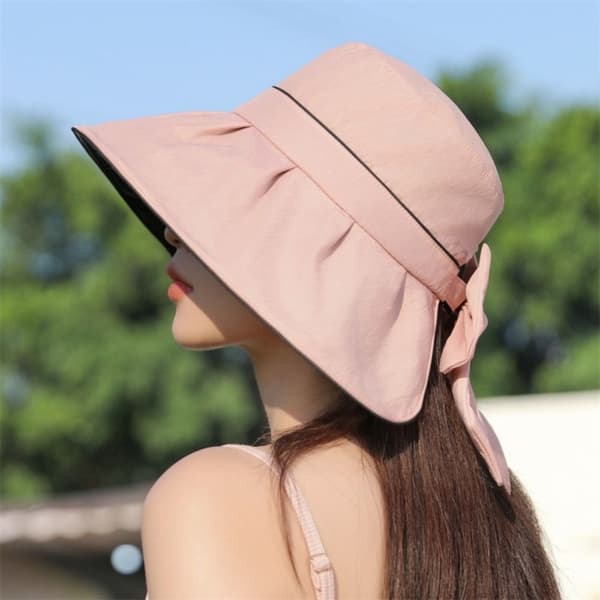 Bowtie Fiskerhat Stor Bredskygget Solhat SORT black