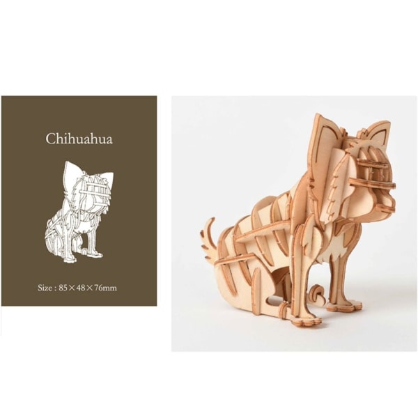 Träpusselmodell CHIHUAHUA CHIHUAHUA Chihuahua