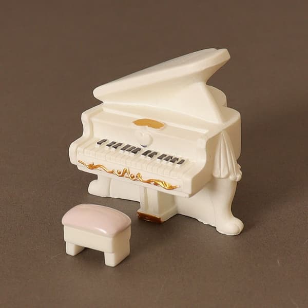 Dockskåp Mini Piano Pianomodell VIT White