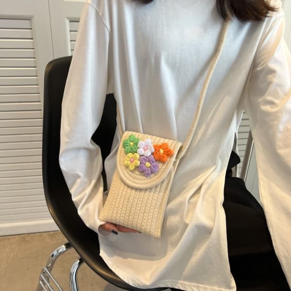 Mini Mobiltelefonväska Crossbody Väskor GRÖN green
