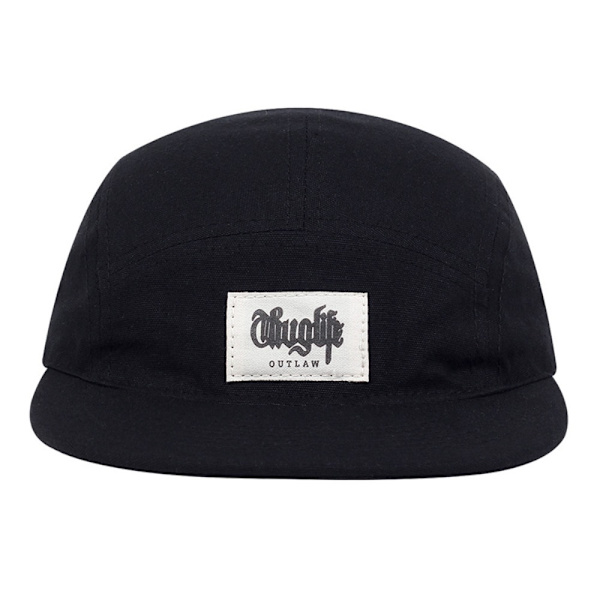 Femdelad hatt Sumbrero hatt SVART black
