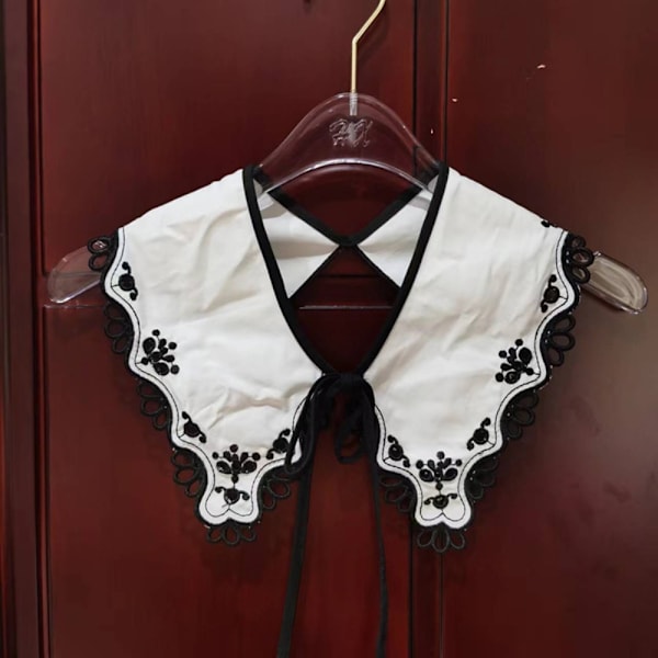 Spetskrage för kvinnor Bow Fake Collar 10 10 10