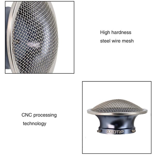 Luftfilter Luftfilterkop TITANIUM Titanium