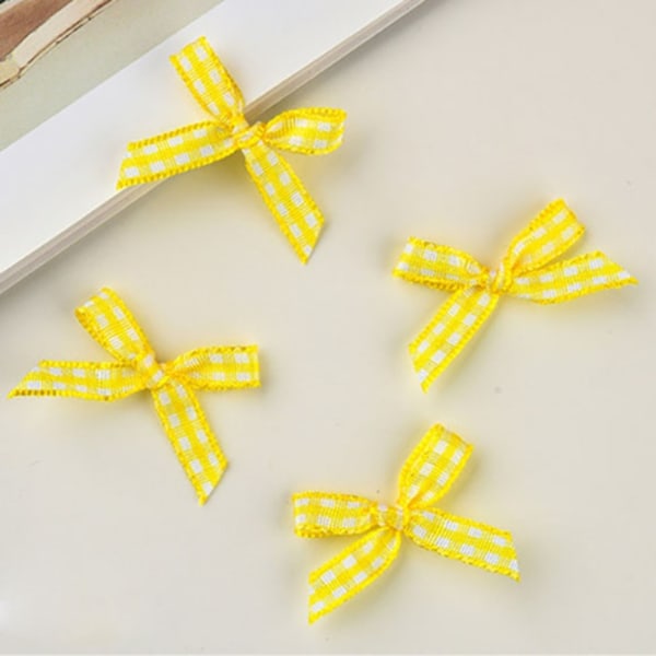 Satinband Bow Craft Dekoration I-100PCS I-100PCS I-100PCS